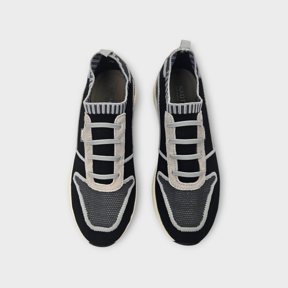 New Naot Adonis Beige Grey Knit Fashion Sneaker EUR 39 Womens 8 - Picture 8 of 14